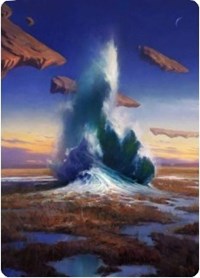 Flooded Strand Art Card [Zendikar Rising Art Series] | Game Haven TX