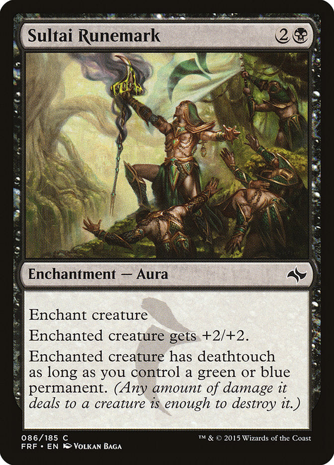 Sultai Runemark [Fate Reforged] | Game Haven TX