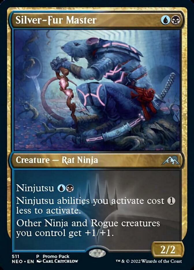 Silver-Fur Master (Promo Pack) [Kamigawa: Neon Dynasty] | Game Haven TX