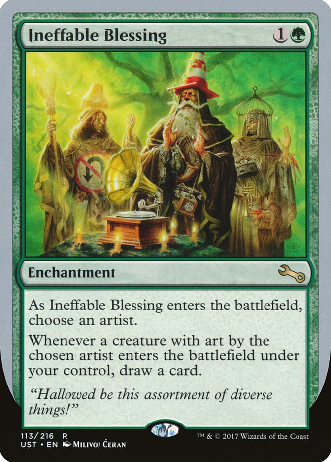 Ineffable Blessing [Unstable] | Game Haven TX