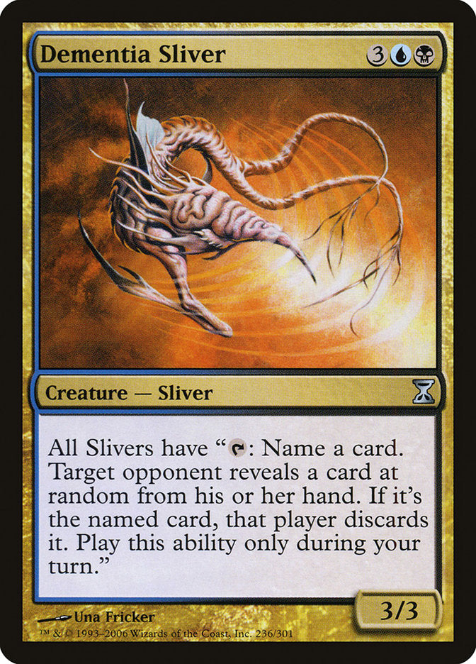 Dementia Sliver [Time Spiral] | Game Haven TX