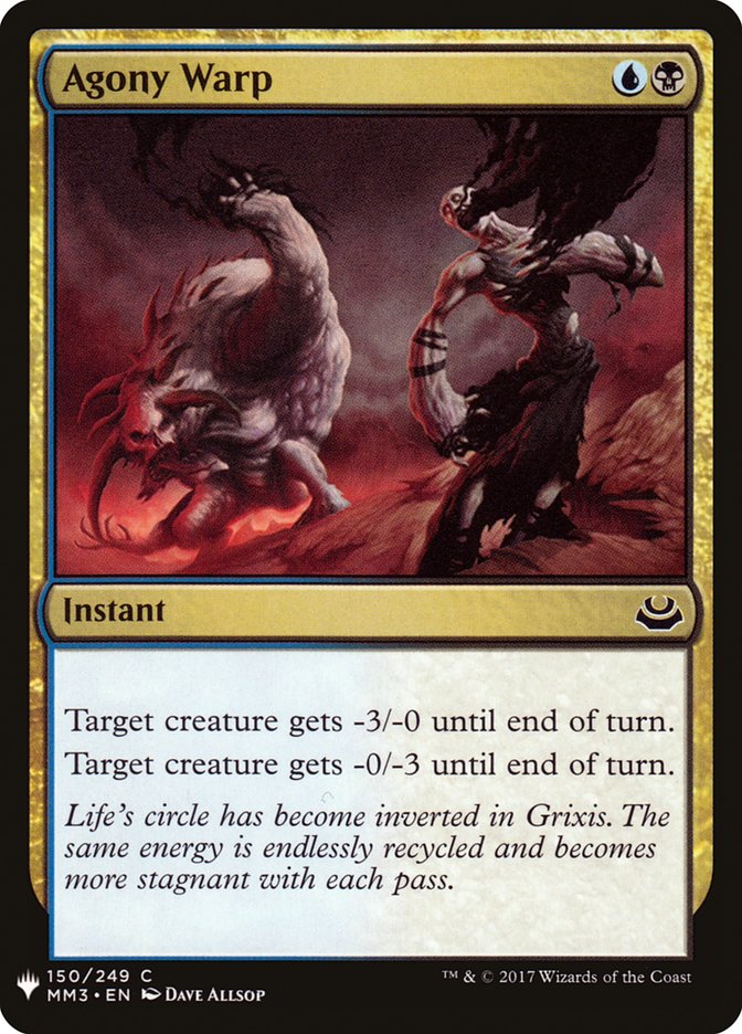 Agony Warp [Mystery Booster] | Game Haven TX