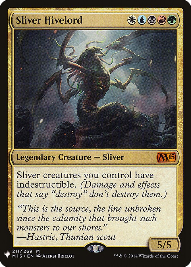 Sliver Hivelord [Mystery Booster] | Game Haven TX