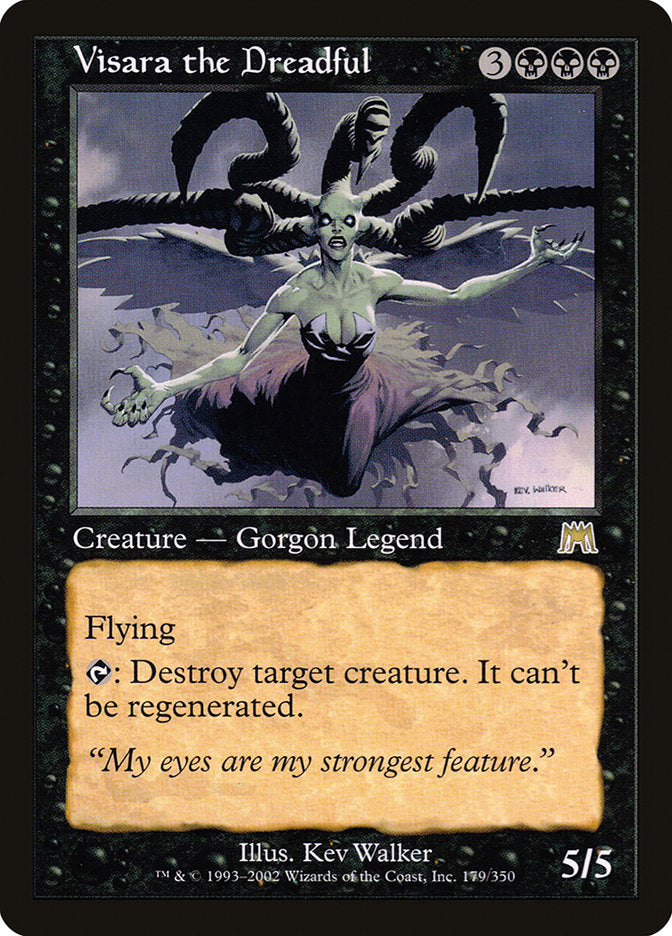 Visara the Dreadful [Onslaught] | Game Haven TX