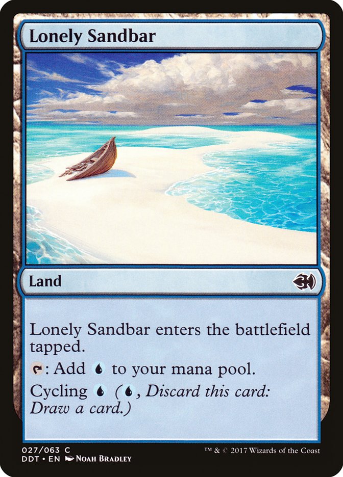 Lonely Sandbar [Duel Decks: Merfolk vs. Goblins] | Game Haven TX
