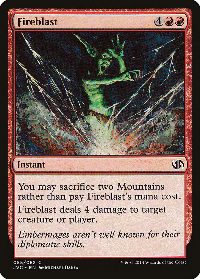 Fireblast [Duel Decks Anthology: Jace vs. Chandra] | Game Haven TX