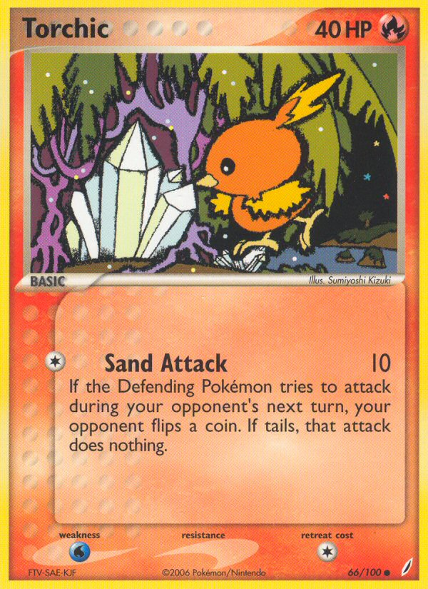 Torchic (66/100) [EX: Crystal Guardians] | Game Haven TX