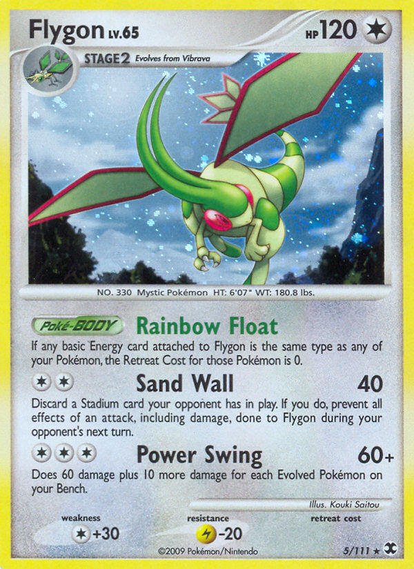 Flygon (5/111) [Platinum: Rising Rivals] | Game Haven TX
