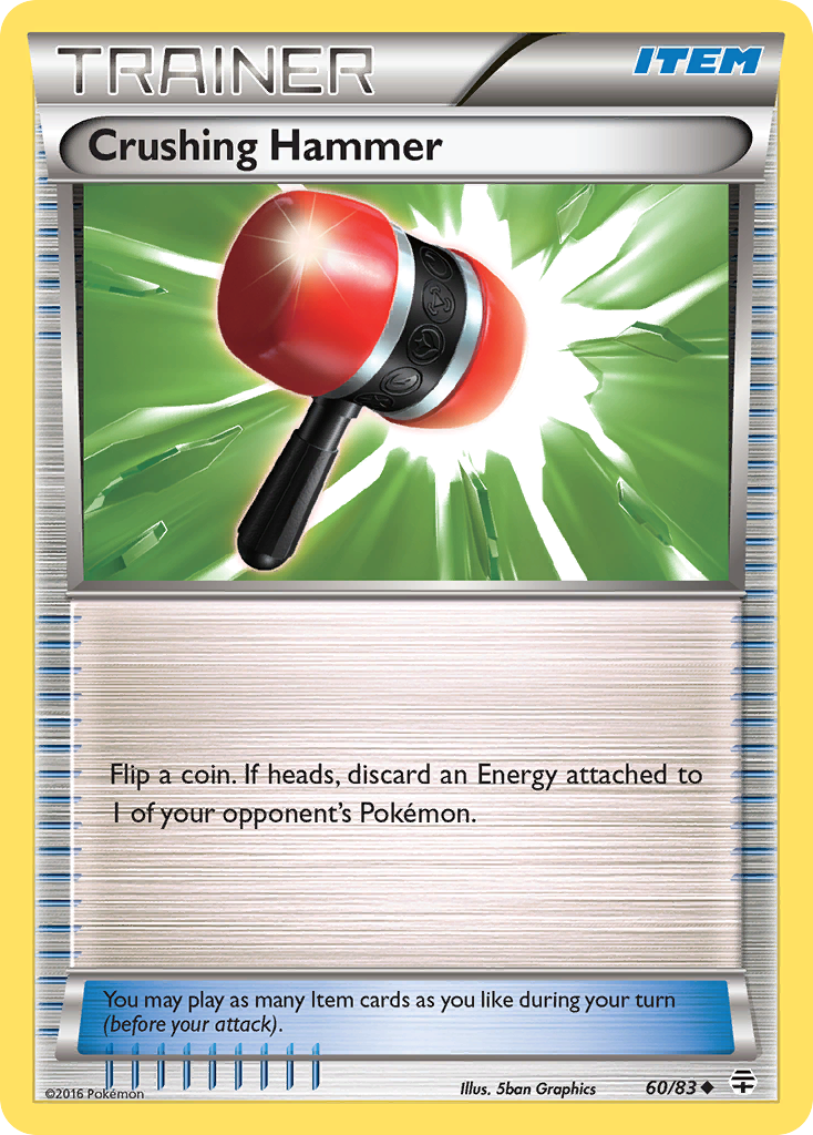 Crushing Hammer (60/83) [XY: Generations] | Game Haven TX