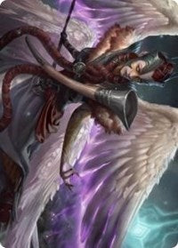 Firja, Judge of Valor Art Card [Kaldheim: Art Series] | Game Haven TX