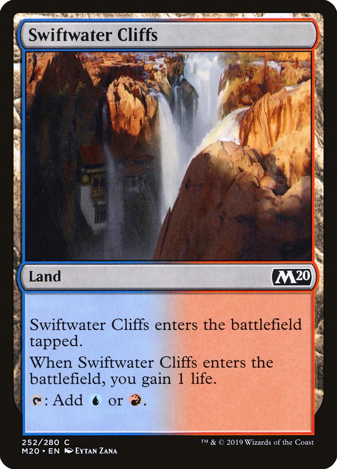 Swiftwater Cliffs [Core Set 2020] | Game Haven TX