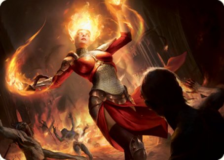 Light Up the Night Art Card [Innistrad: Midnight Hunt Art Series] | Game Haven TX