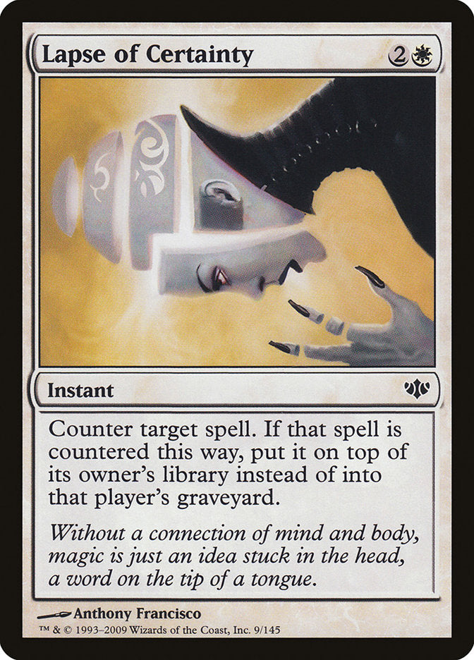 Lapse of Certainty [Conflux] | Game Haven TX