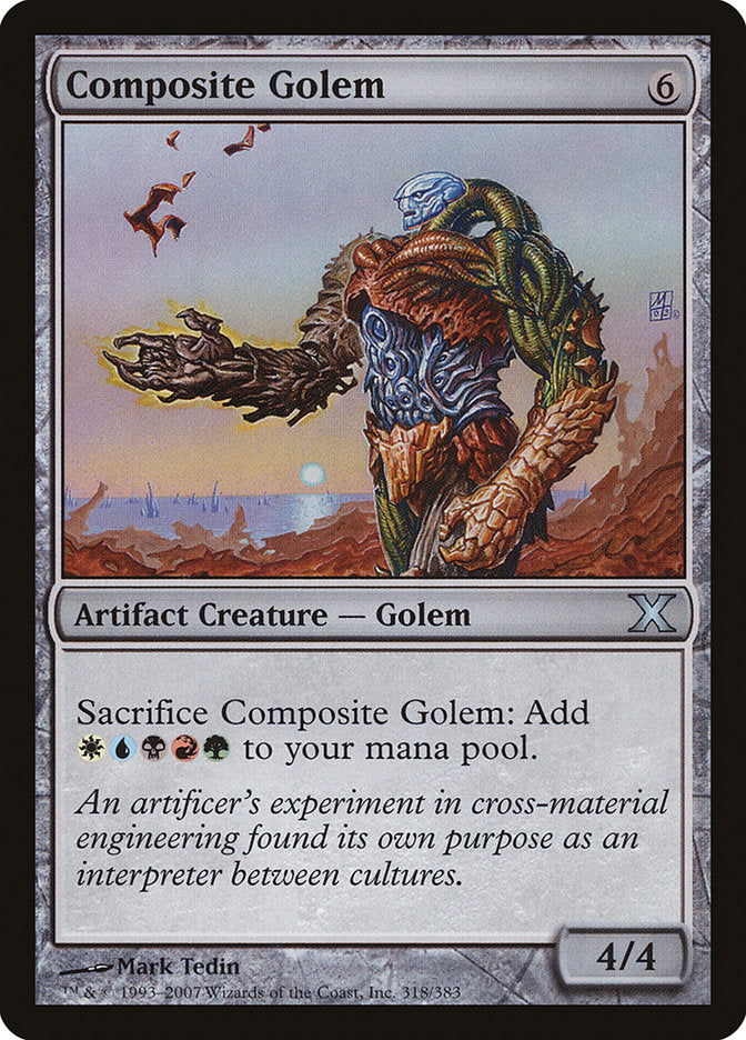 Composite Golem [Tenth Edition] | Game Haven TX