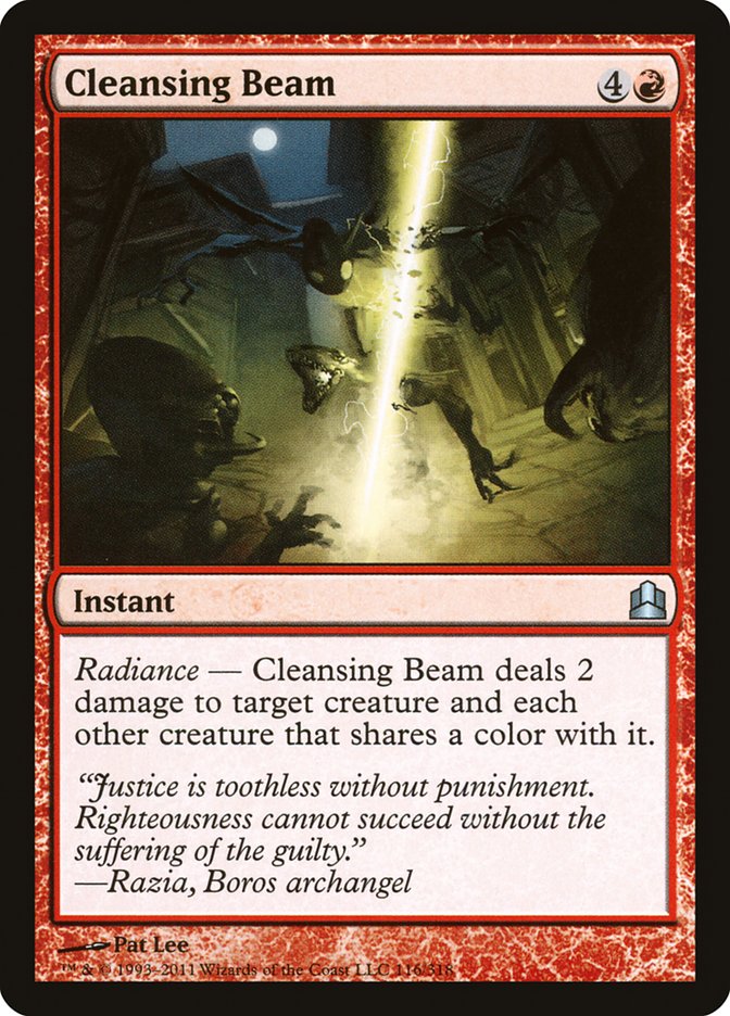 Cleansing Beam [Commander 2011] | Game Haven TX
