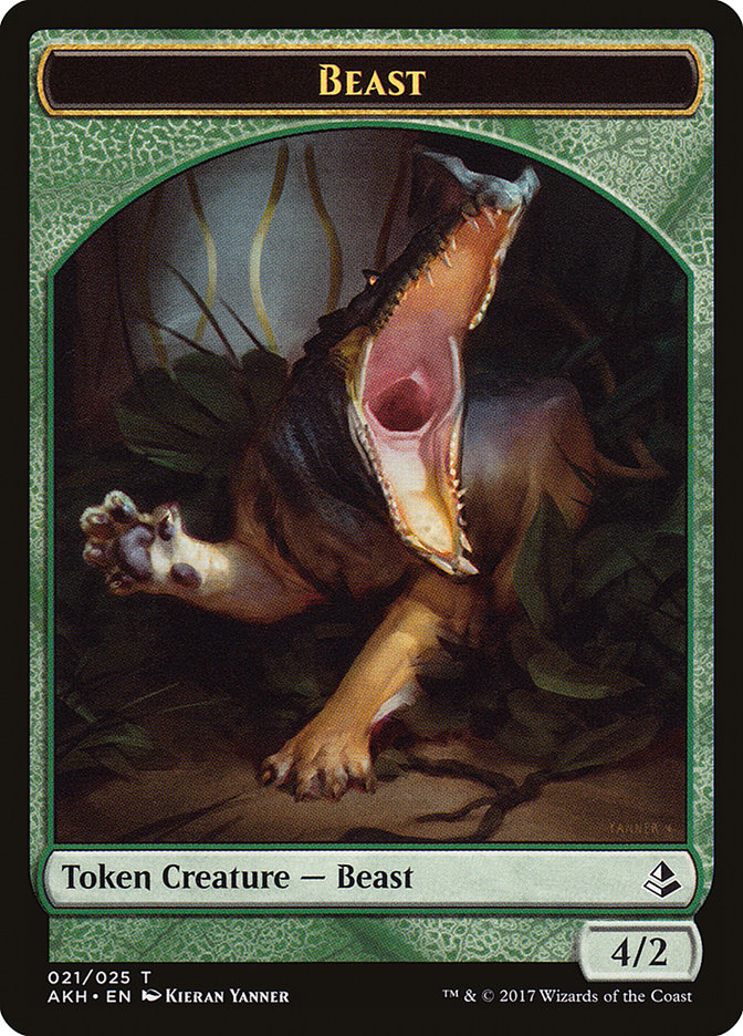 Beast [Amonkhet Tokens] | Game Haven TX