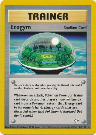 Ecogym (84/111) [Neo Genesis Unlimited] | Game Haven TX
