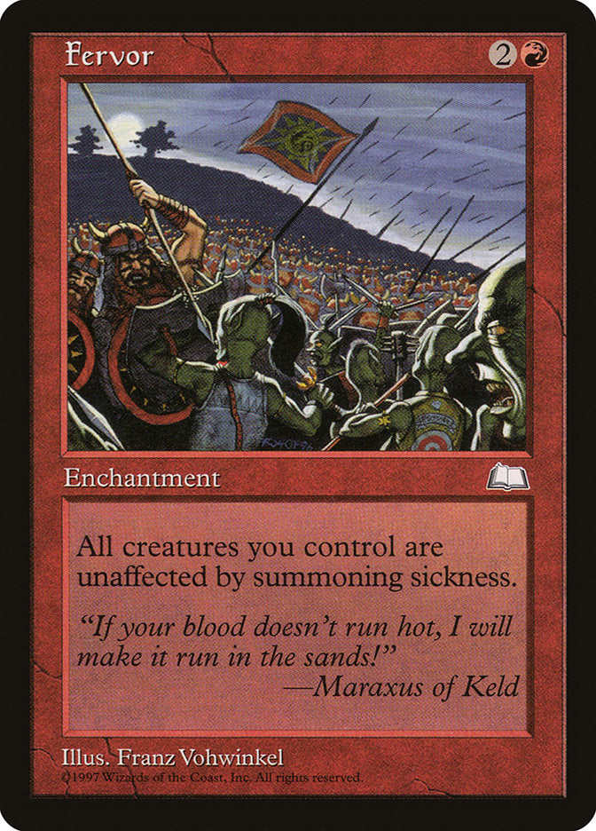 Fervor [Weatherlight] | Game Haven TX