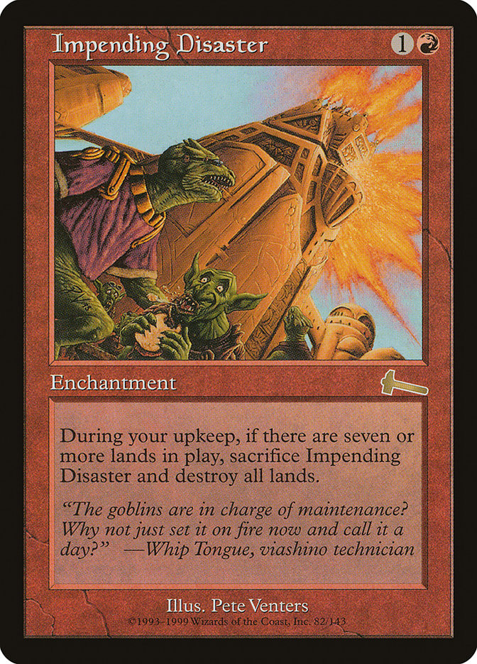 Impending Disaster [Urza's Legacy] | Game Haven TX