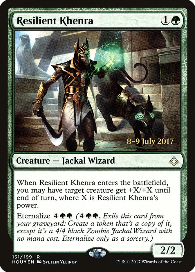 Resilient Khenra [Hour of Devastation Promos] | Game Haven TX