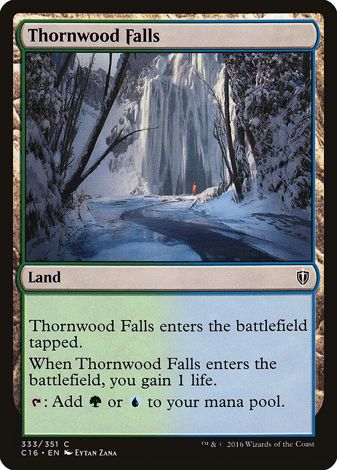 Thornwood Falls [Commander 2016] | Game Haven TX