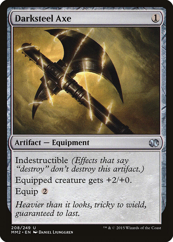 Darksteel Axe [Modern Masters 2015] | Game Haven TX