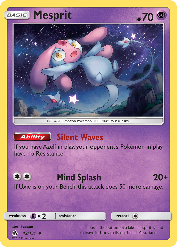 Mesprit (42/131) [Sun & Moon: Forbidden Light] | Game Haven TX