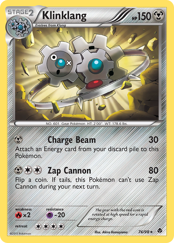 Klinklang (76/98) [Black & White: Emerging Powers] | Game Haven TX