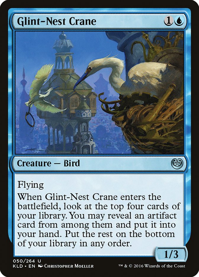 Glint-Nest Crane [Kaladesh] | Game Haven TX
