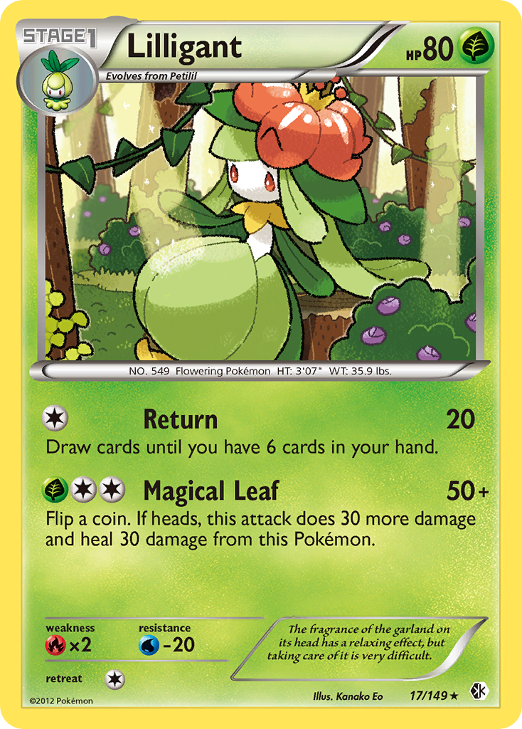 Lilligant (17/149) [Black & White: Boundaries Crossed] | Game Haven TX