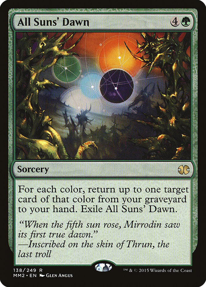 All Suns' Dawn [Modern Masters 2015] | Game Haven TX