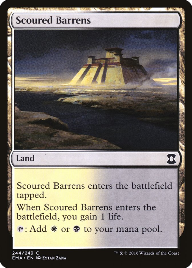 Scoured Barrens [Eternal Masters] | Game Haven TX