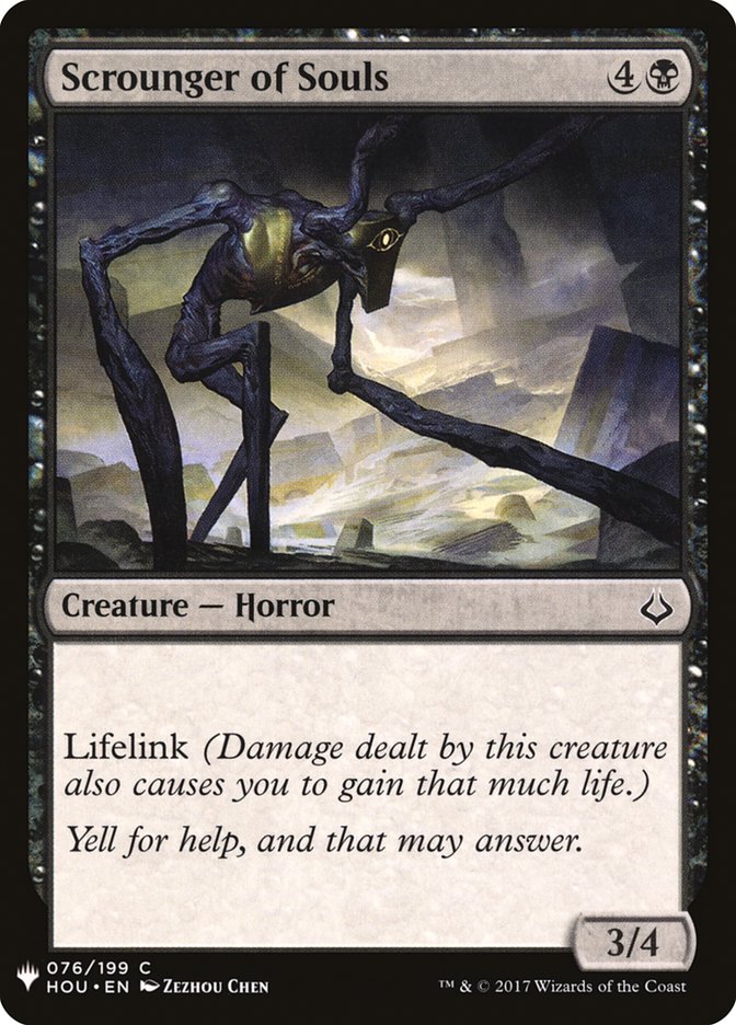 Scrounger of Souls [Mystery Booster] | Game Haven TX