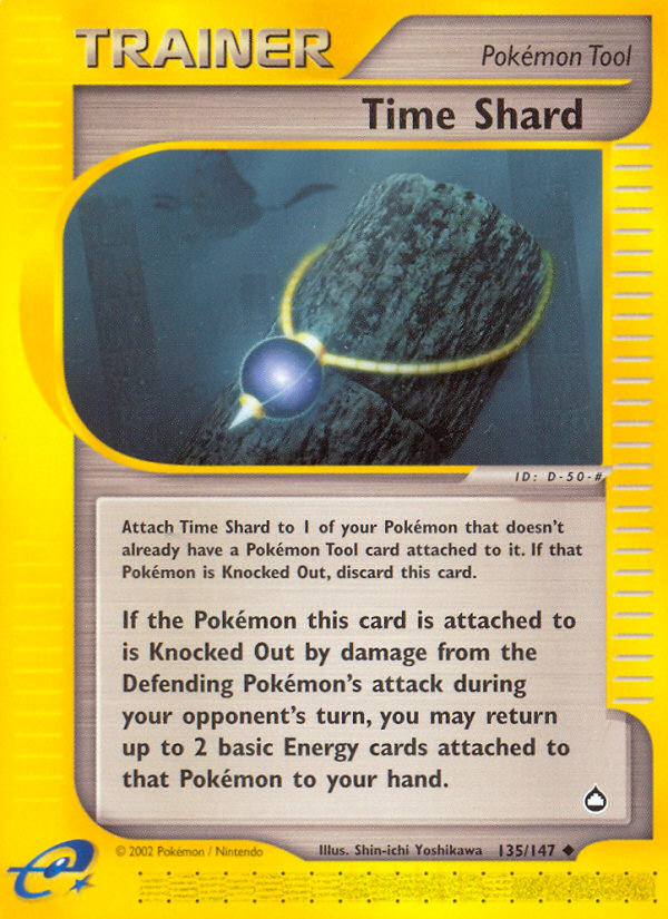 Time Shard (135/147) [Aquapolis] | Game Haven TX