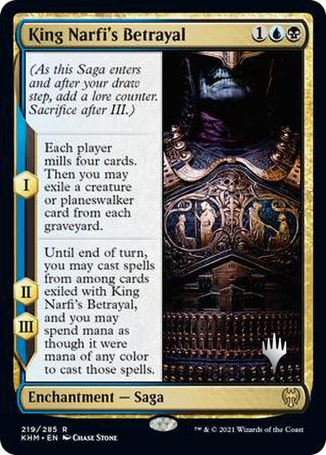 King Narfi's Betrayal [Kaldheim Promo Pack] | Game Haven TX