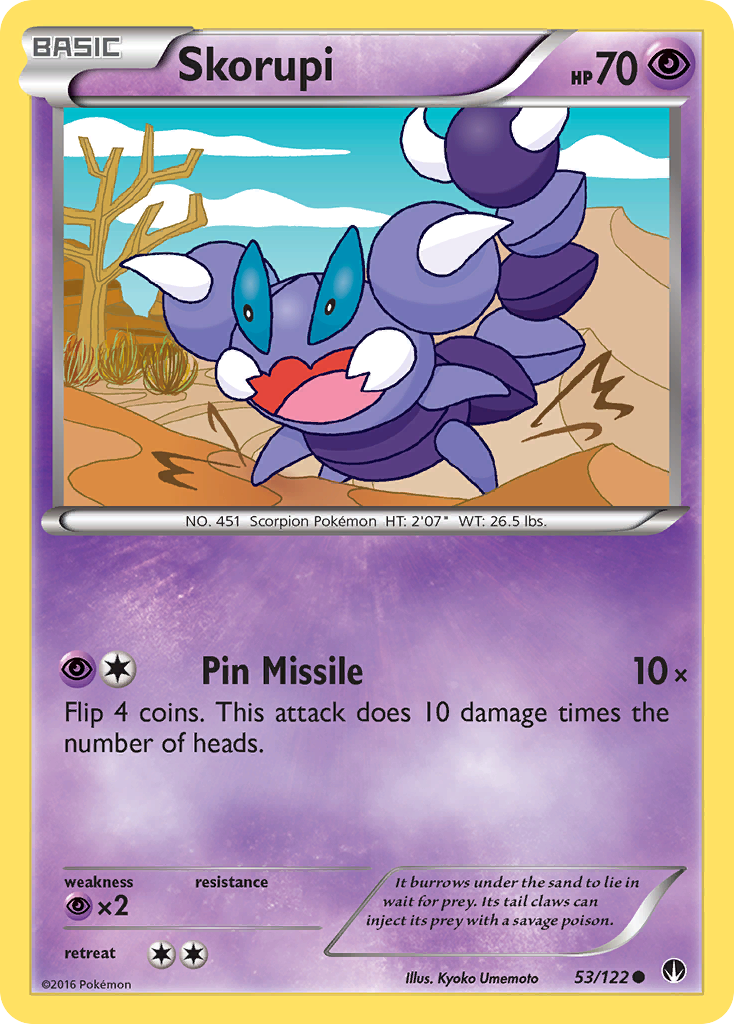 Skorupi (53/122) [XY: BREAKpoint] | Game Haven TX
