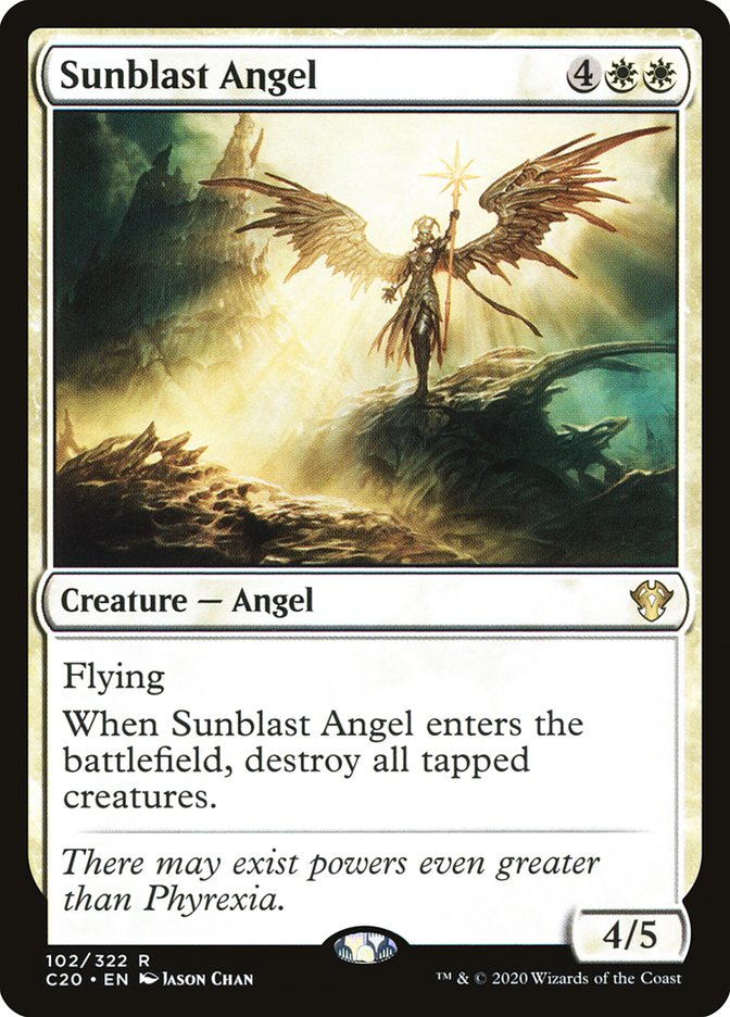 Sunblast Angel [Commander 2020] | Game Haven TX