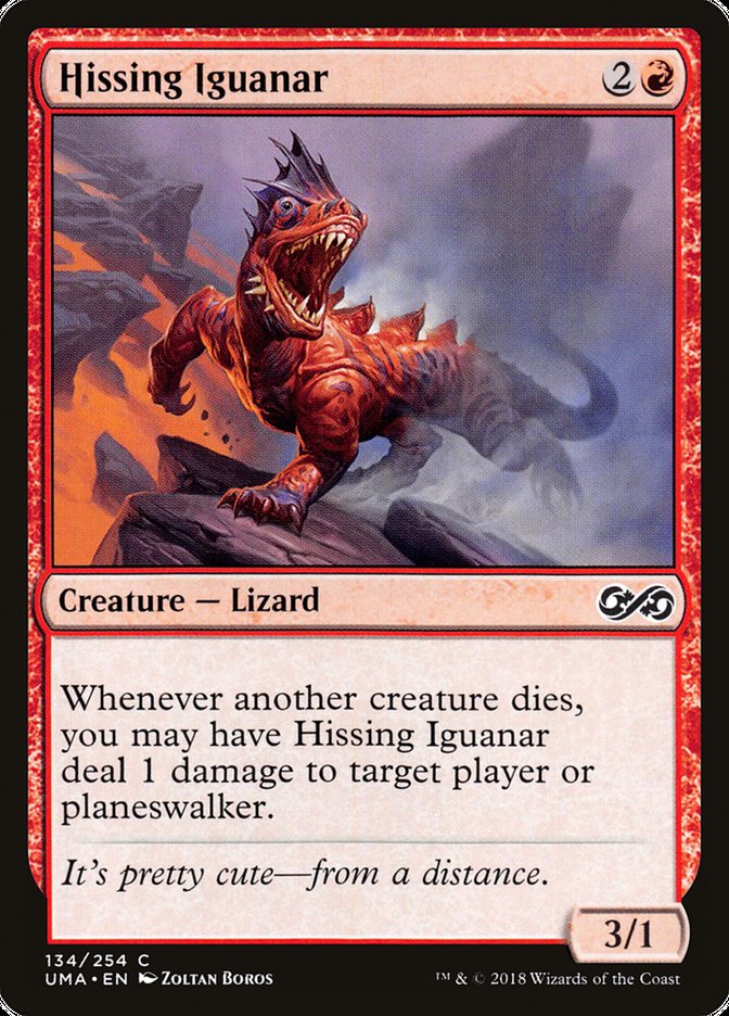 Hissing Iguanar [Ultimate Masters] | Game Haven TX