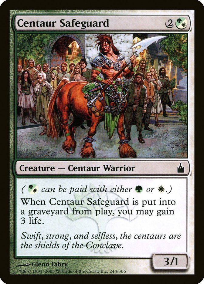 Centaur Safeguard [Ravnica: City of Guilds] | Game Haven TX