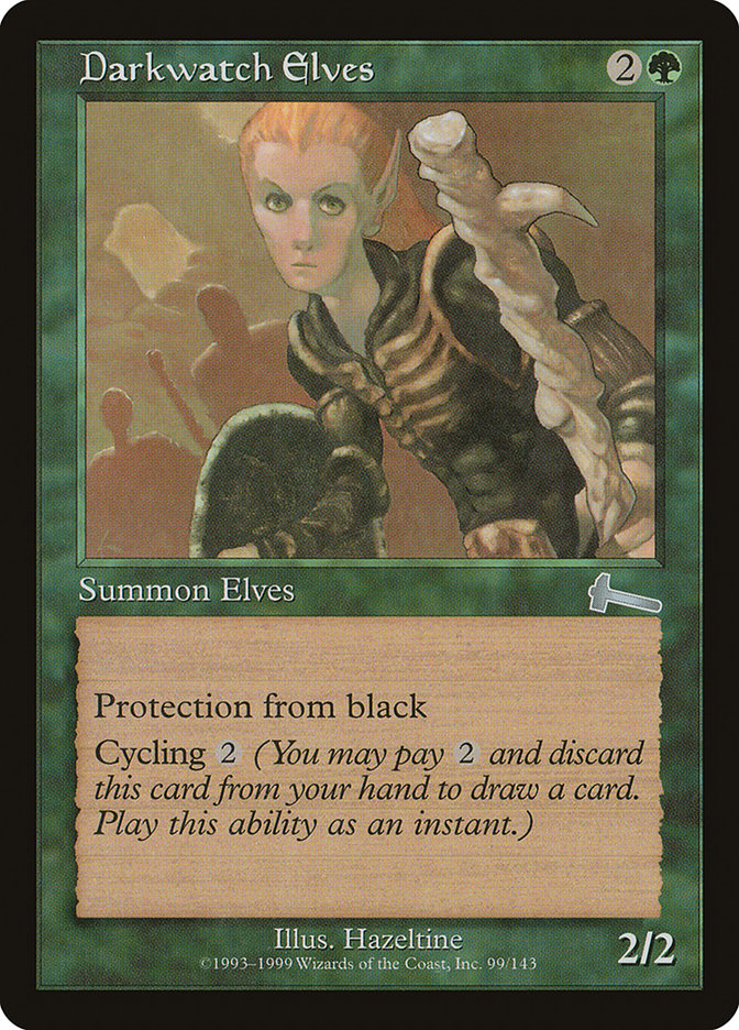 Darkwatch Elves [Urza's Legacy] | Game Haven TX