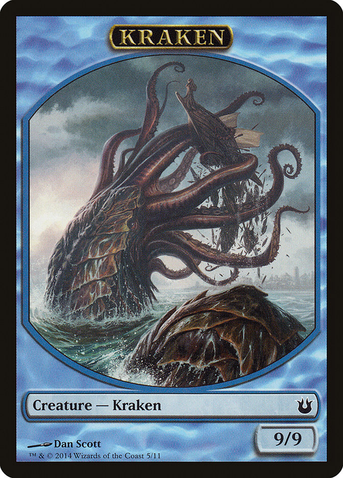 Kraken [Born of the Gods Tokens] | Game Haven TX