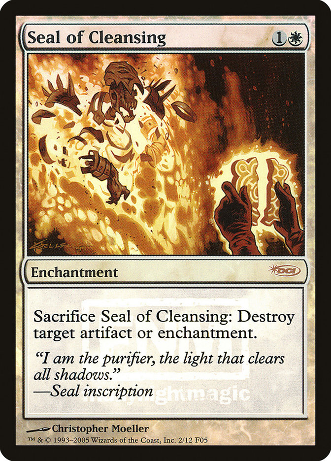 Seal of Cleansing [Friday Night Magic 2005] | Game Haven TX