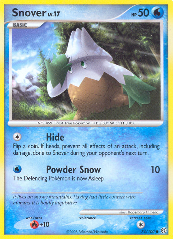 Snover (74/100) [Diamond & Pearl: Stormfront] | Game Haven TX