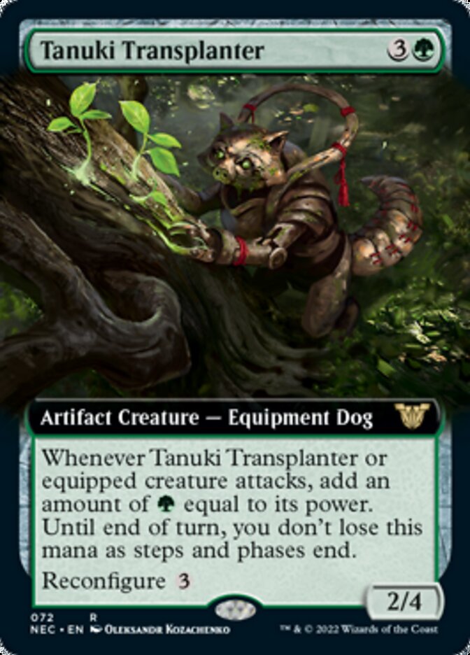 Tanuki Transplanter (Extended) [Kamigawa: Neon Dynasty Commander] | Game Haven TX