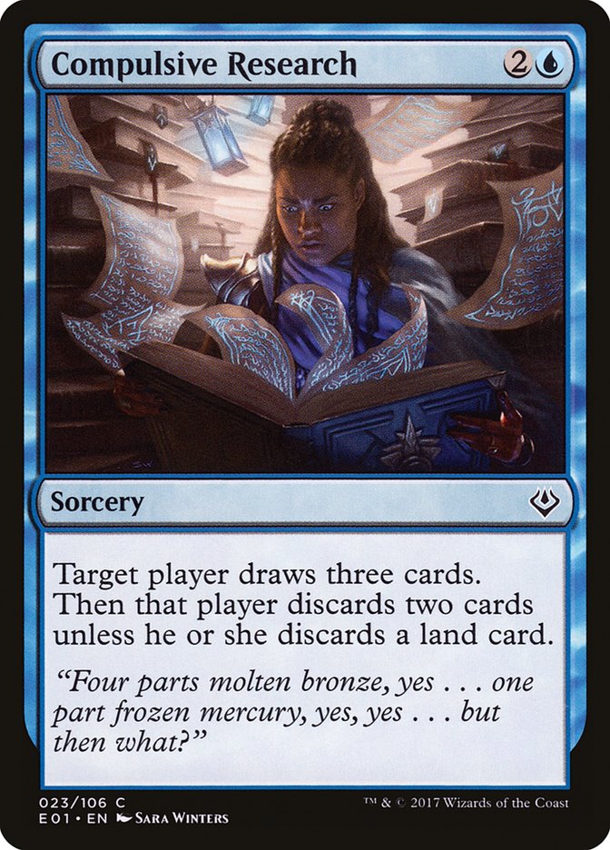 Compulsive Research [Archenemy: Nicol Bolas] | Game Haven TX