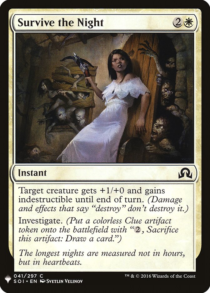 Survive the Night [Mystery Booster] | Game Haven TX
