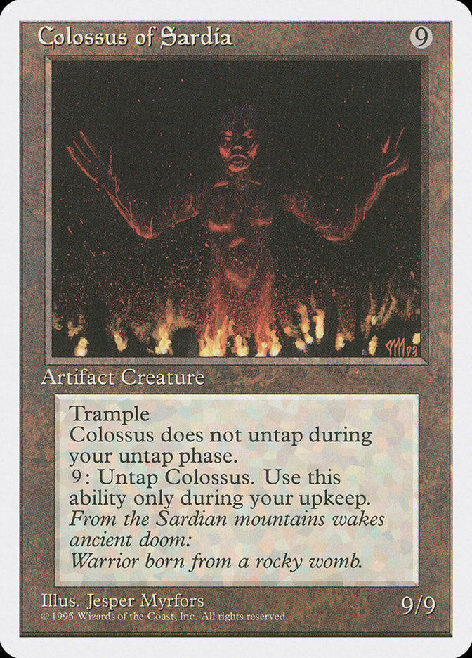 Colossus of Sardia [Fourth Edition] | Game Haven TX