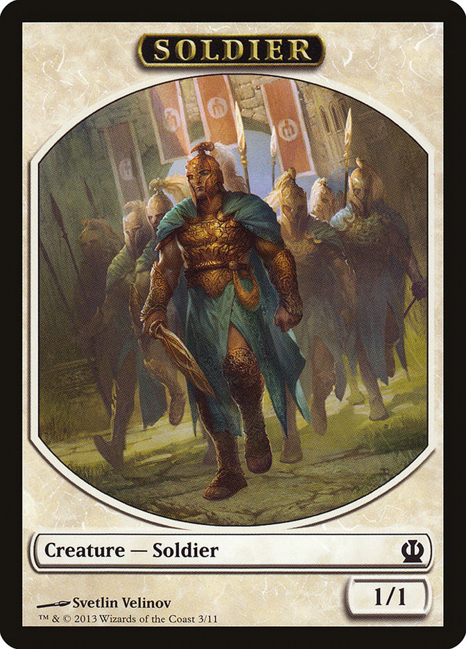 Soldier (3/11) [Theros Tokens] | Game Haven TX