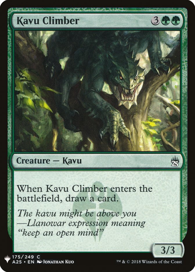 Kavu Climber [Mystery Booster] | Game Haven TX
