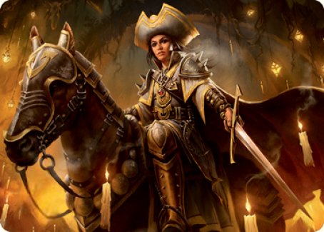 Seasoned Cathar Art Card [Innistrad: Midnight Hunt Art Series] | Game Haven TX